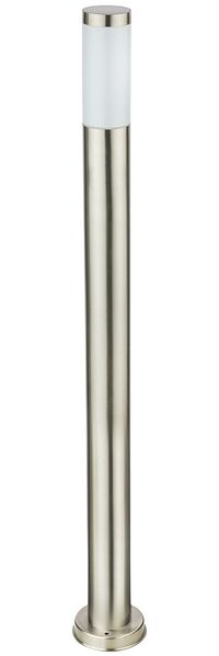 RGB LED Außen Säulen Stehlampe, Edelstahl, IP44, H 110 cm