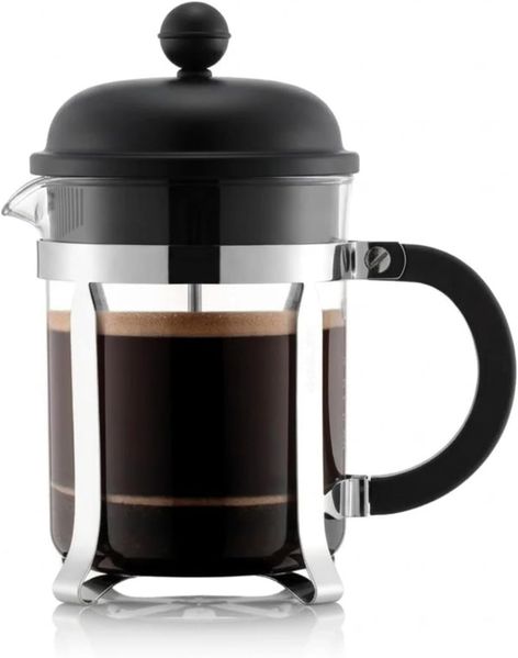 Bodum Kaffeebereiter 4 Tassen 0.5l Caffettiera Black&Chrome
