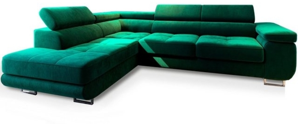 Masseno Ecksofa SELVA mit Schlaffunktion L-Form, Sofa mit Bettkasten Bild 4