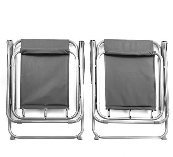 Campingstuhl Klappstuhl 2er Set Angel Angler Regie Strand Stuhl faltbar Outdoor Bild 6