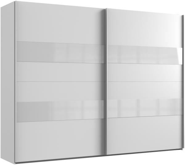 Kleiderschrank >Altona2< (B/H/T: 270x210x65 cm) in Weiß - 270x210x65cm (BxHxT)