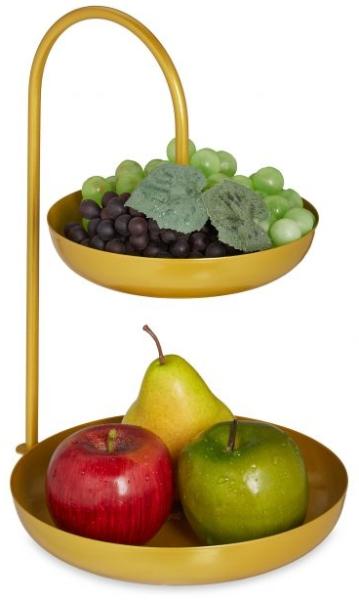 2 stöckige Obst Etagere