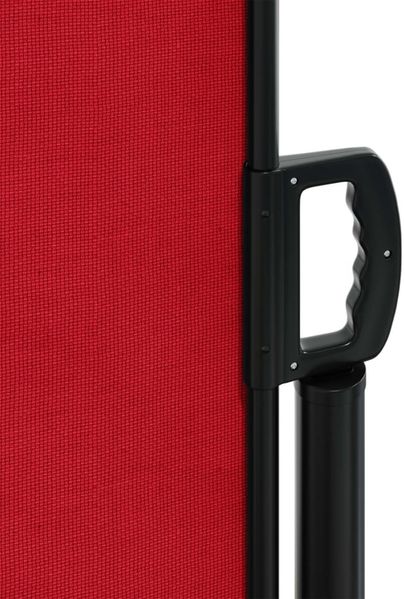 vidaXL Seitenmarkise Ausziehbar Rot 140x600 cm 4004507 Bild 8