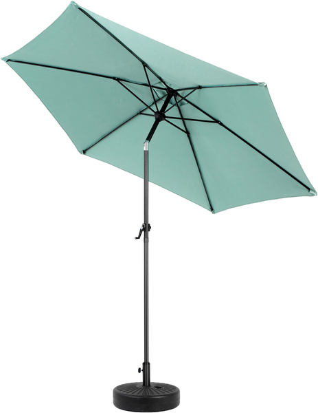 Großer rechteckiger Sonnenschirm Gartenschirm UV-beständig wasserdicht Outdoor Patio Marktschirm,Hellgrün Bild 5