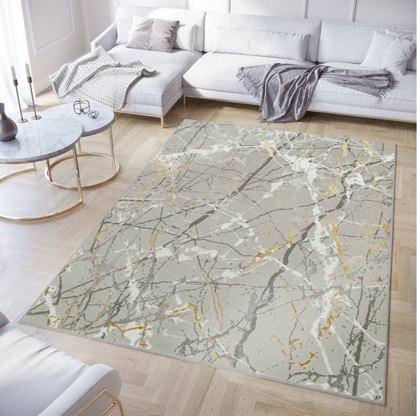 Tapiso Teppich CRYSTAL, rechteckig, Höhe: 8 mm, Wohnzimmer, Schlafzimmer, modern Design