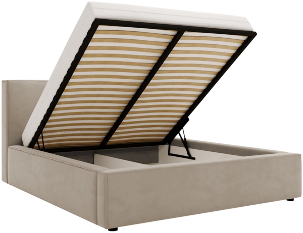 Polsterbett Santos, Schwarz, 160x200 cm Bild 5