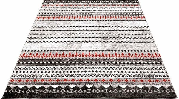 Carpet City Teppich Moda 1136, rechteckig, Höhe: 11 mm, Läufer, Kurzflor, Wohnzimmer