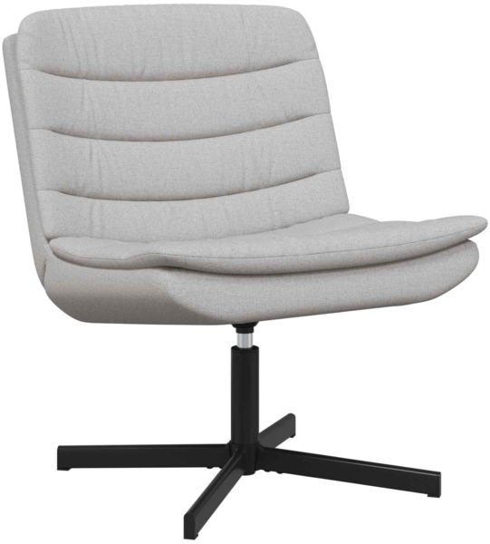 vidaXL Drehstuhl Wolkengrau 63 x 75 x 76 cm Stoff 42007358