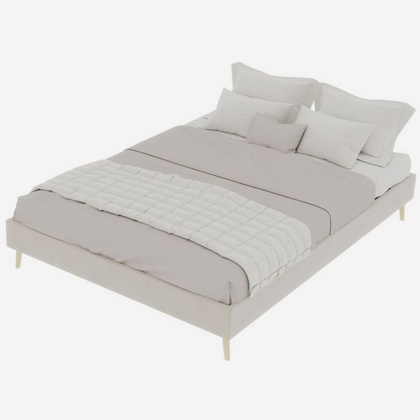 BlingBin Polsterbett Kinderbett Jugendbett (1-tlg, Stauraum unter dem Bett), 140 x 200 cm (ohne Matratze und Kopfteil)
