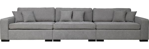 Home affaire 3-Sitzer Skara XXL, Lounge-Sofa XXL mit Federkern-Polsterung, in vielen Bezugsvarianten