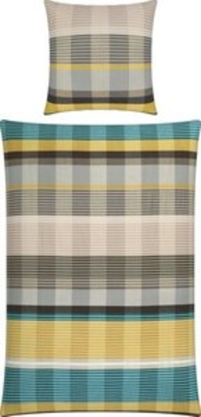 Erwin Müller Bettwäsche Bettwäsche Mix & Match "Karo", Biber, Karo Bild 6