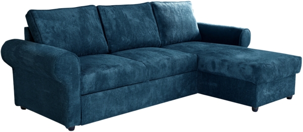 Ecksofa Monaco Cord (Farbe: Poso 05)