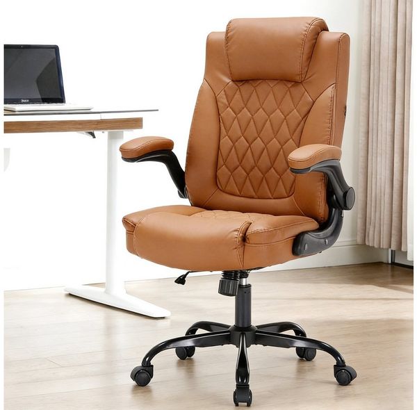 GarveeMore Chefsessel Ergonomischer Bürostuhl Schreibtischstuhl bis 160 kg