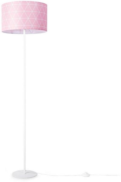 Paco Home Stehlampe Stella 401, ohne Leuchtmittel, Standleuchte Wohnzimmer Schlafzimmer E27 Skandi Pink Grau Blau Deko