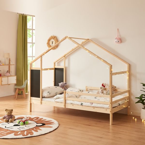 Kinderbett Lorenskog 90x200 cm Natur [en. casa]
