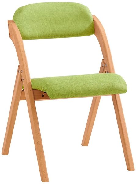 SoBuy FST92-GR Klappstuhl, Stoff, Lackiert, Grün, 41,5 x 77 x 47,5 cm
