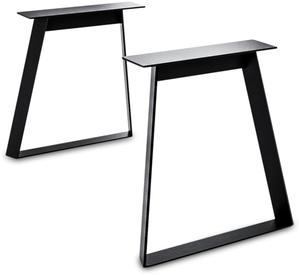 Tischgestell Dannye 68x72 Metall Schwarz