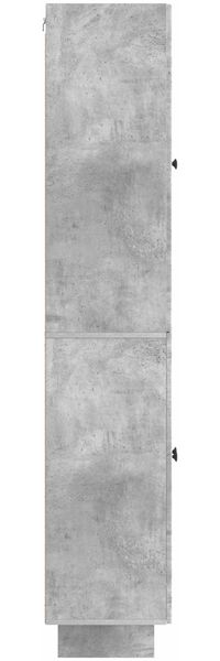 vidaXL Schrankset 2 pcs Betongrau 66 x 34,5 x 90 cm Holzwerkstoff 3416361 Bild 5