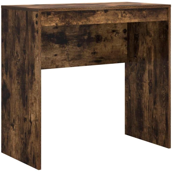 vidaXL Schreibtisch Geräucherte Eiche 80 x 40 x 76 cm 869390