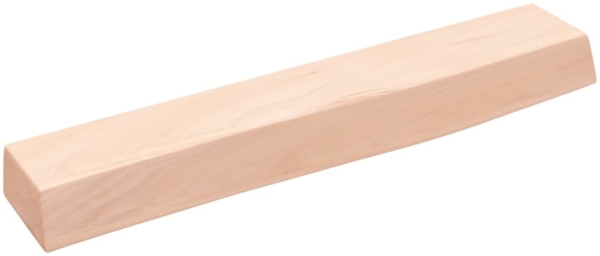 vidaXL Wandregal 60x10x6 cm Massivholz Eiche Unbehandelt 363520