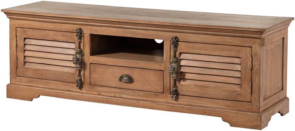 TV-Board Mango 170x45x55 beige geölt TOULOUSE #11