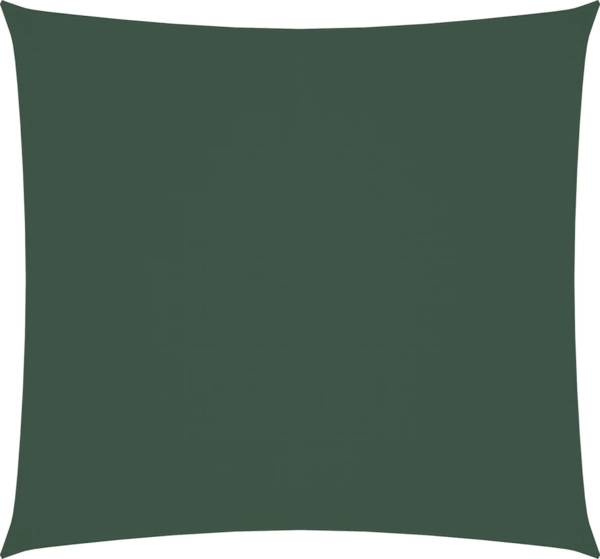 vidaXL Sonnensegel Oxford-Gewebe Quadratisch 3,6x3,6 m Dunkelgrün 135468