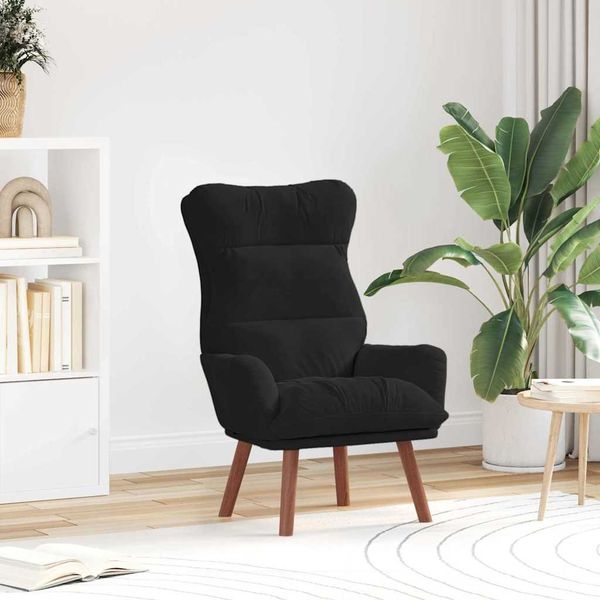 vidaXL Sessel Schwarz 69 x 74 x 93 cm Samt 42001840