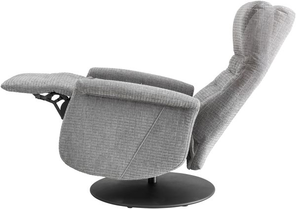 Relaxsessel >Lavina< 3-stufig verstellbar, Herzwaage-Funktion, grau - 72x118x85cm (BxHxT) Bild 3
