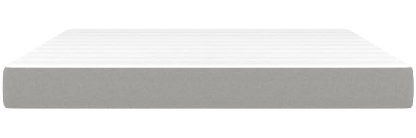 vidaXL Taschenfederkernmatratze Mittel Hellgrau 160x200x20 cm Stoff 347814 Bild 3