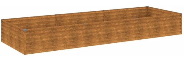 vidaXL Hochbeet 291x100x36 cm Cortenstahl 151995