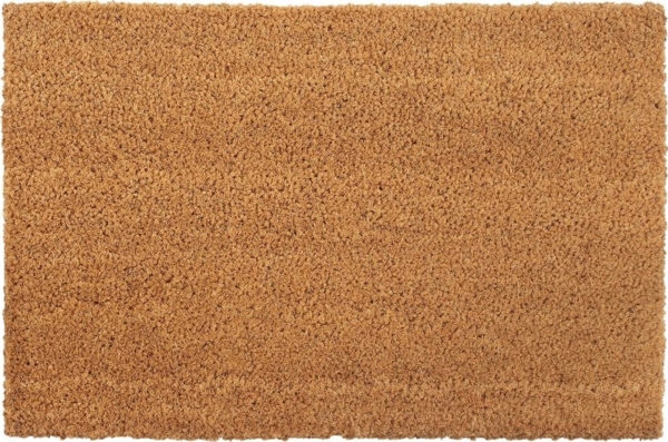 vidaXL Fußmatte Natur 50x80 cm Kokosfaser Getuftet 155561