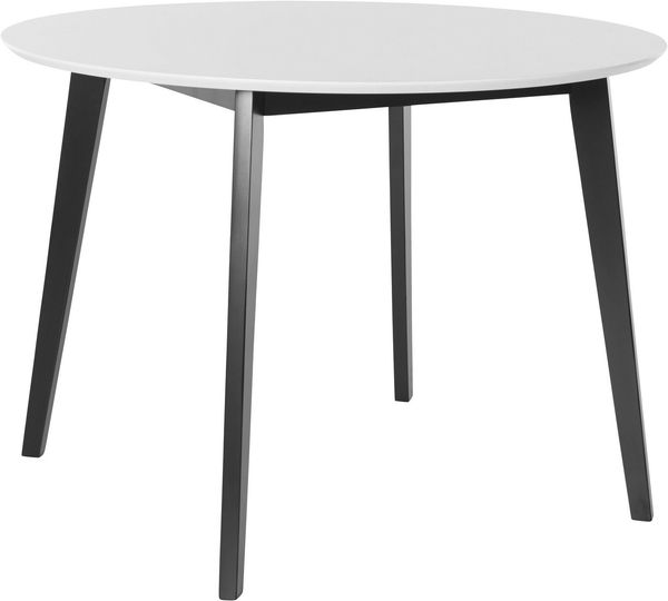 INOSIGN Esstisch Cody, TOPSELLER! (Esstisch, Küchentisch, OTTOs Choice), Beine aus Massivholz, runde MDF-Tischplatte, in 2 Farbvarianten