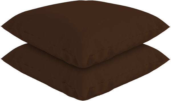 Federkissen mit Bezug - 40x40 cm - 2er Set Schwarz Bild 3