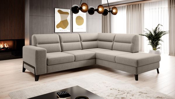 Wohnideebilder Cassara Beige Ecksofas & Eckcouches CO-CAS-RT-18VER