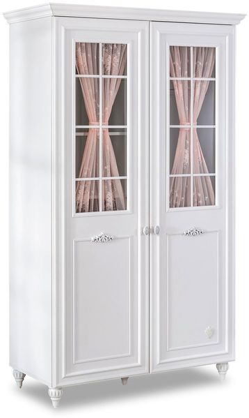 Möbel-Zeit Kleiderschrank ROMANTICA mit Fenstertüren