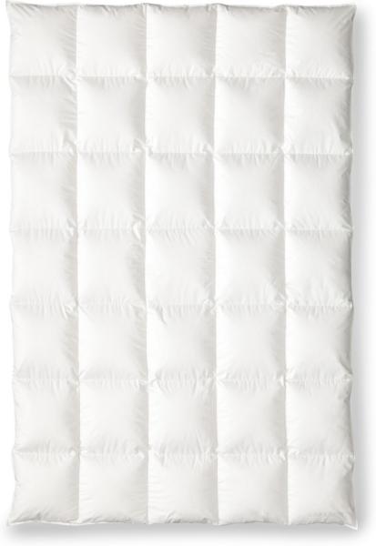 OBB Black Forest Gänsedaunen-Kassettendecke Winterdecke Birta warm Größe 135x200 cm