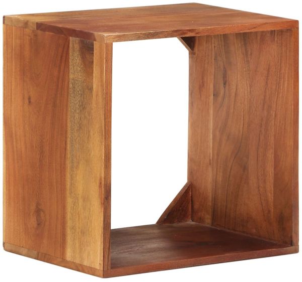 vidaXL Wandregal 40x30x40 cm Massivholz Akazie 340304