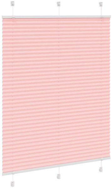vidaXL Plissee Rosa 110x150 cm Stoffbreite 109,4 cm Polyester 4015451 Bild 3