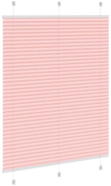 vidaXL Plissee Rosa 110x150 cm Stoffbreite 109,4 cm Polyester 4015451 Bild 4