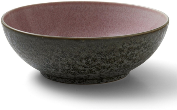 Bitz Salatschüssel grau / rosa 30 cm