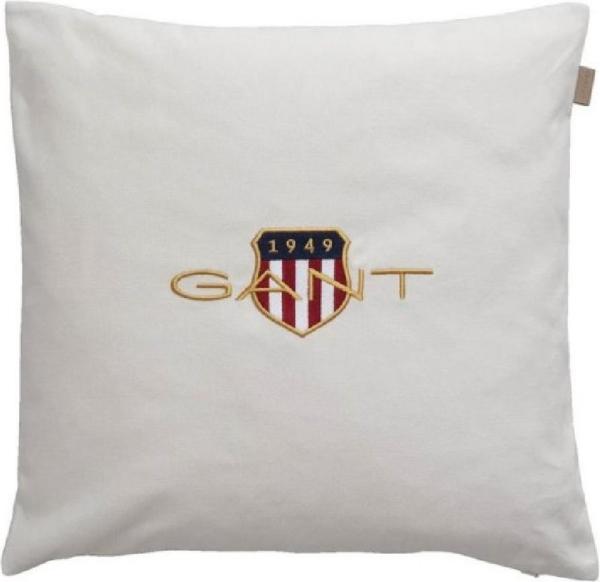 Gant Home Kissenhülle Archive Shield Cushion Putty (50x50cm) 853093101-34