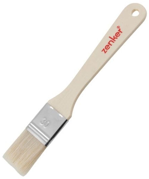 Zenker Backpinsel Fair 30 cm mit Holzgriff Küchenpinsel Küchenhelfer Backzubehör