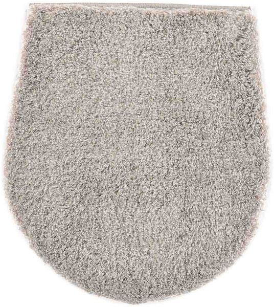 GRUND MELANGE WC-Deckelbezug 47 x 50 cm, Beige