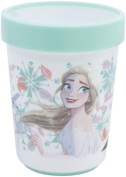 Disney Frozen Kindergeschirr ab 4 Jahren Tasse für Kinder mikrowellengeeignet 260 ml