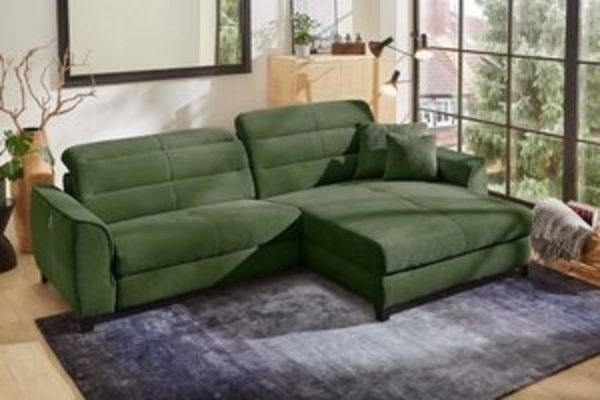 Jockenhöfer Gruppe Ecksofa Double One L-Form, mit 2x 120cm breiten, elektromotorischen Relaxfunktionen Bild 6