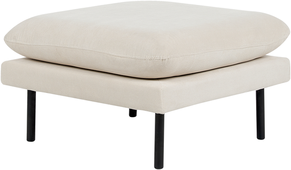 Ottomane VINTERBRO Stoff Hellbeige