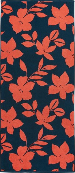 Dyckhoff Strandtuch Flowers, Zwirnfrottee (1-St), 100% Baumwolle