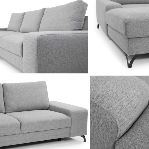 Ecksofa Oddo (Farbe: Verita 11, Seite: Rechts - L4+L2F+R1F) Bild 5