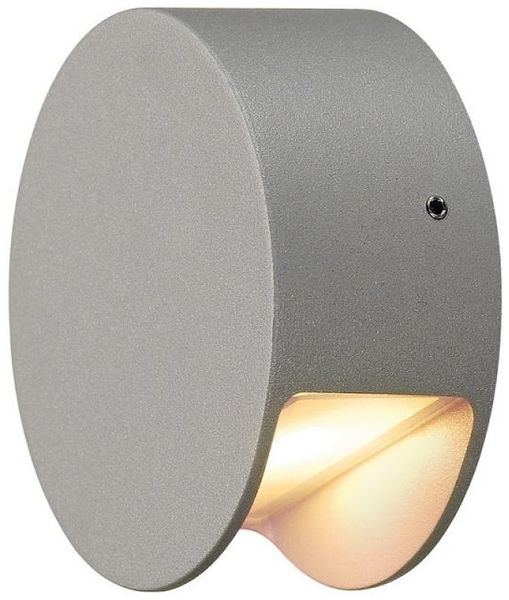 SLV No. 231012 PEMA LED WANDLEUCHTE silbergrau IP44 3000K Bild 2