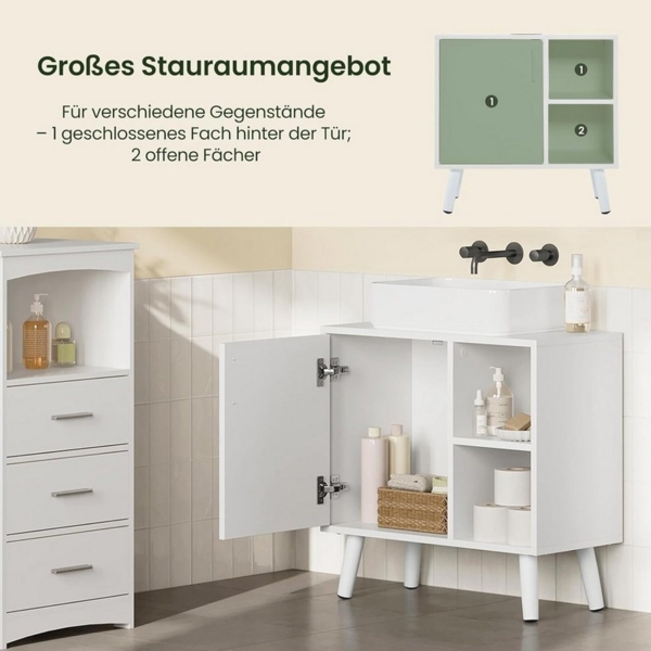 EUGAD Waschbeckenunterschrank (1-St) Bild 3